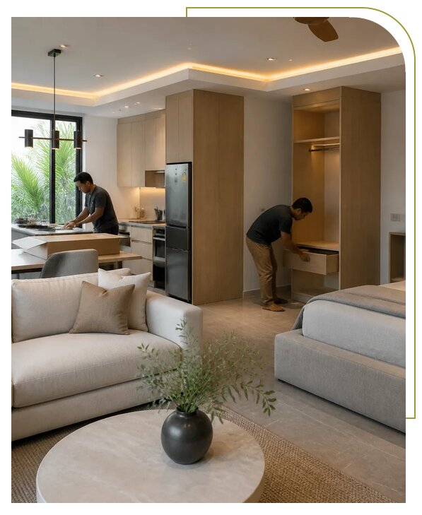 Меблировка под ключ на Пхукете из Симферополя от 51935 р. | коПхукет-Сим